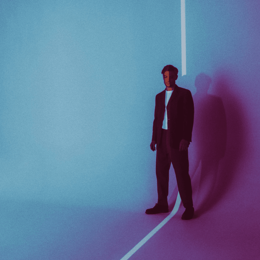 Album cover art for "The Middle" by Rhys Lewis
