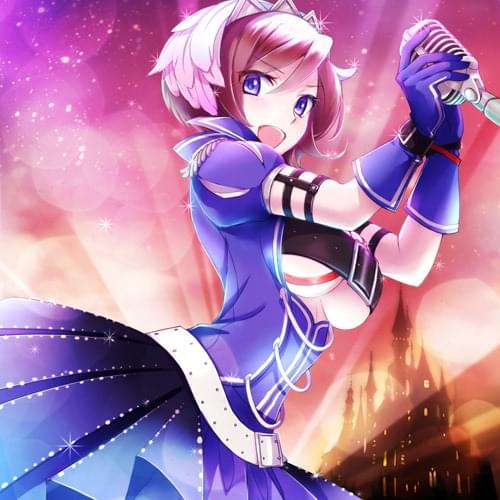 Album cover art for "Nostalogic" by yuukiss & MEIKO (メイコ) (Vocaloid)