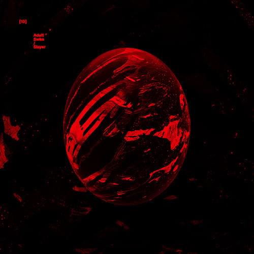 Album cover art for "Cast the First Stone" by Adult Swim