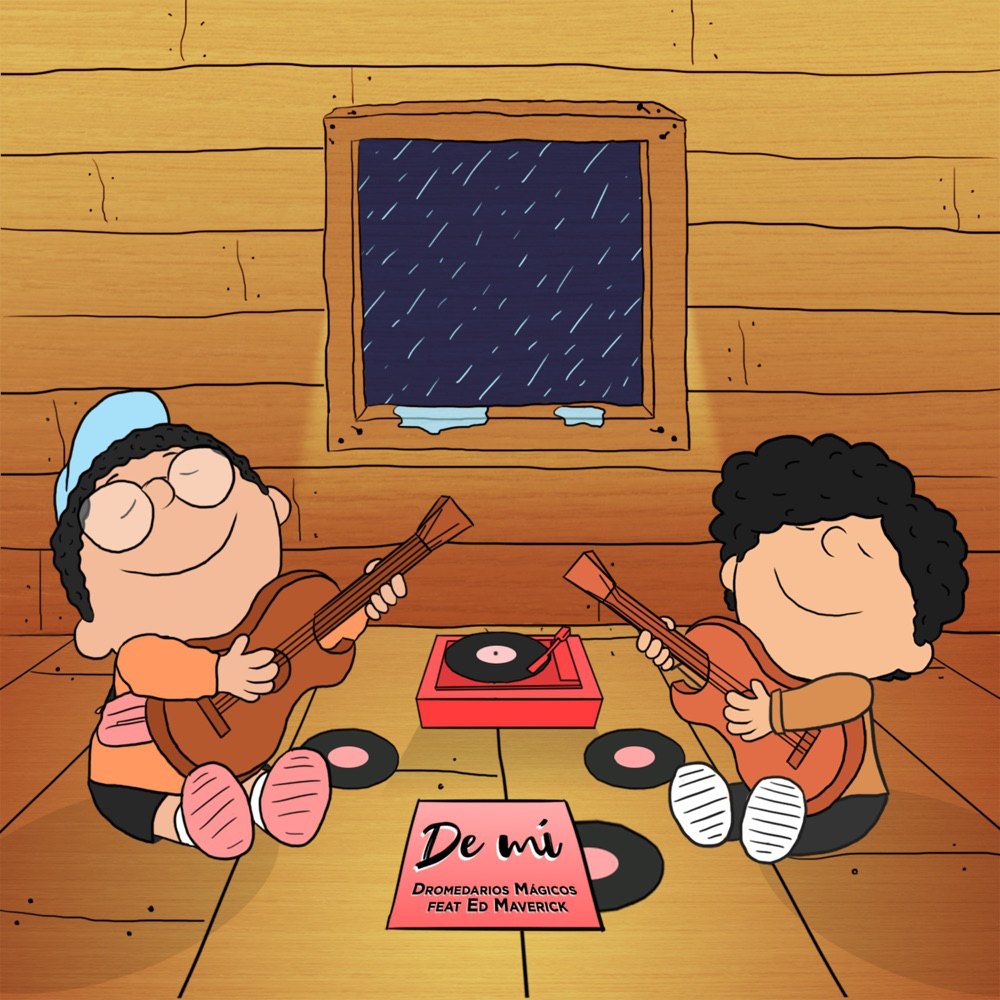Album cover art for "De Mí" by Dromedarios Mágicos