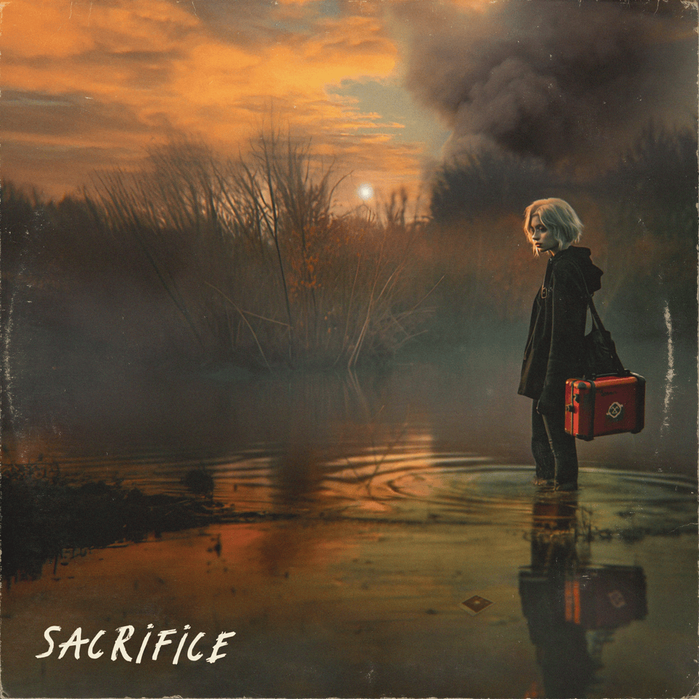 Album cover art for "SACRIFICE" by AViVA
