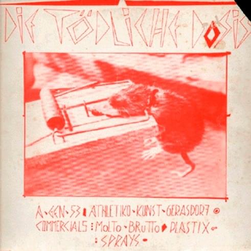 Album cover art for "Mein Kampf" by Commercials (AUT)