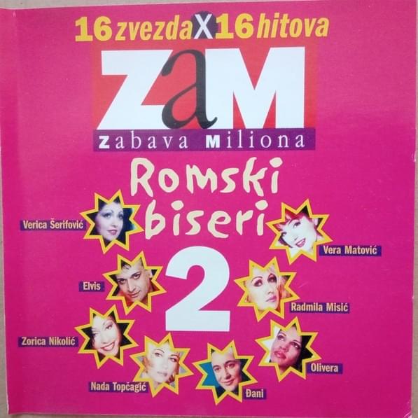 Album cover art for "Šta si Bože Ciganima dao" by Vera Matović