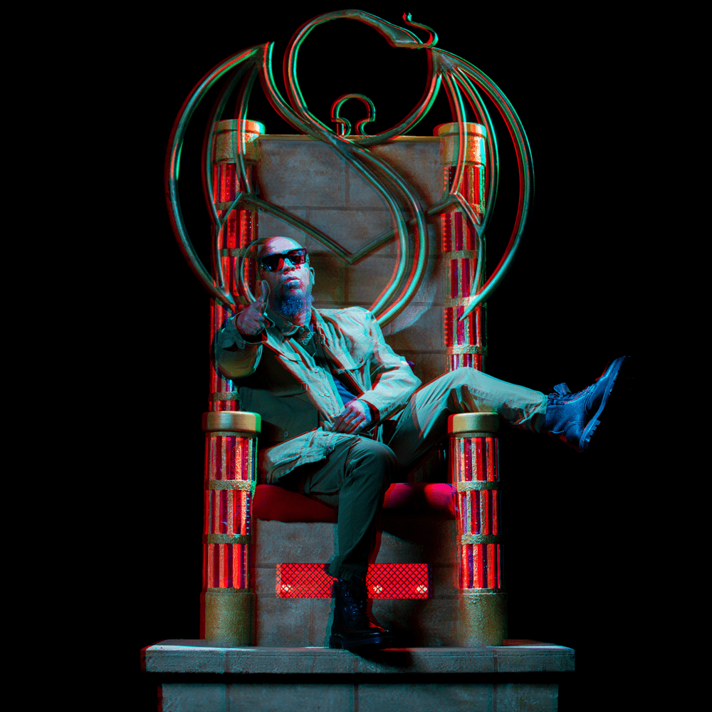 Album cover art for "3D" by Tech N9ne