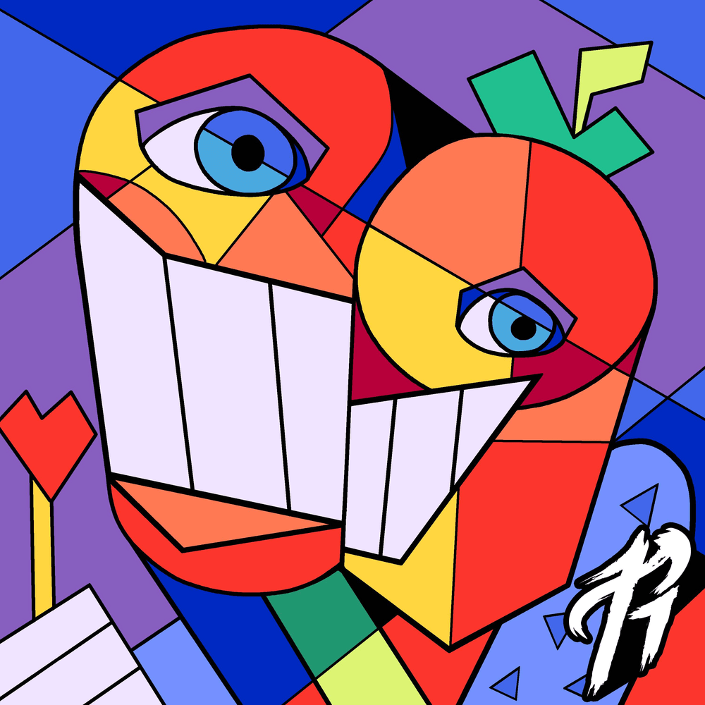 Album cover art for "Pepperman Strikes!" by RichaadEB