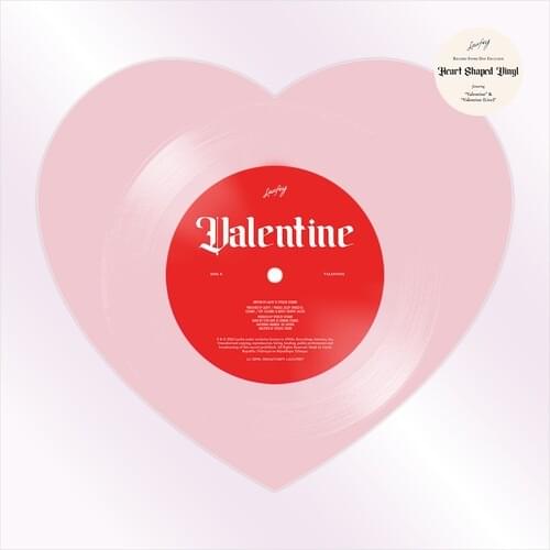 Cover image for Valentine (12" Heart Shaped Vinyl)