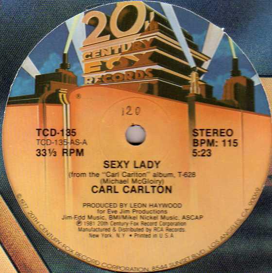 Sexy Lady (12" Club Mix) by Carl Carlton