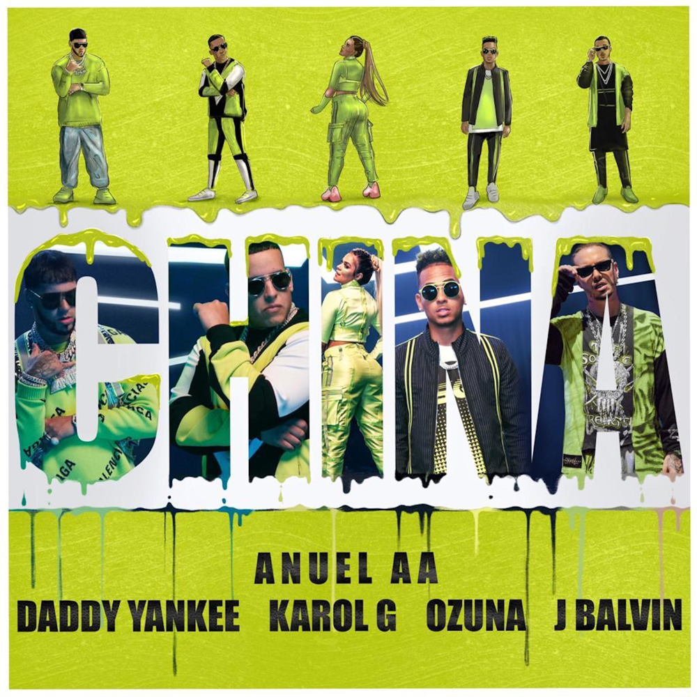 Album cover art for "China" by Ubisoft & J Balvin & Ozuna