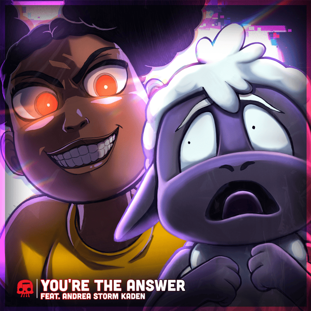 Album cover art for "You’re the Answer" by JT Music & Andrea Storm Kaden