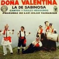 Album cover art for "El Baile del Vivo" by Valentina la de Sabinosa & Grupo Folklórico de Sabinosa