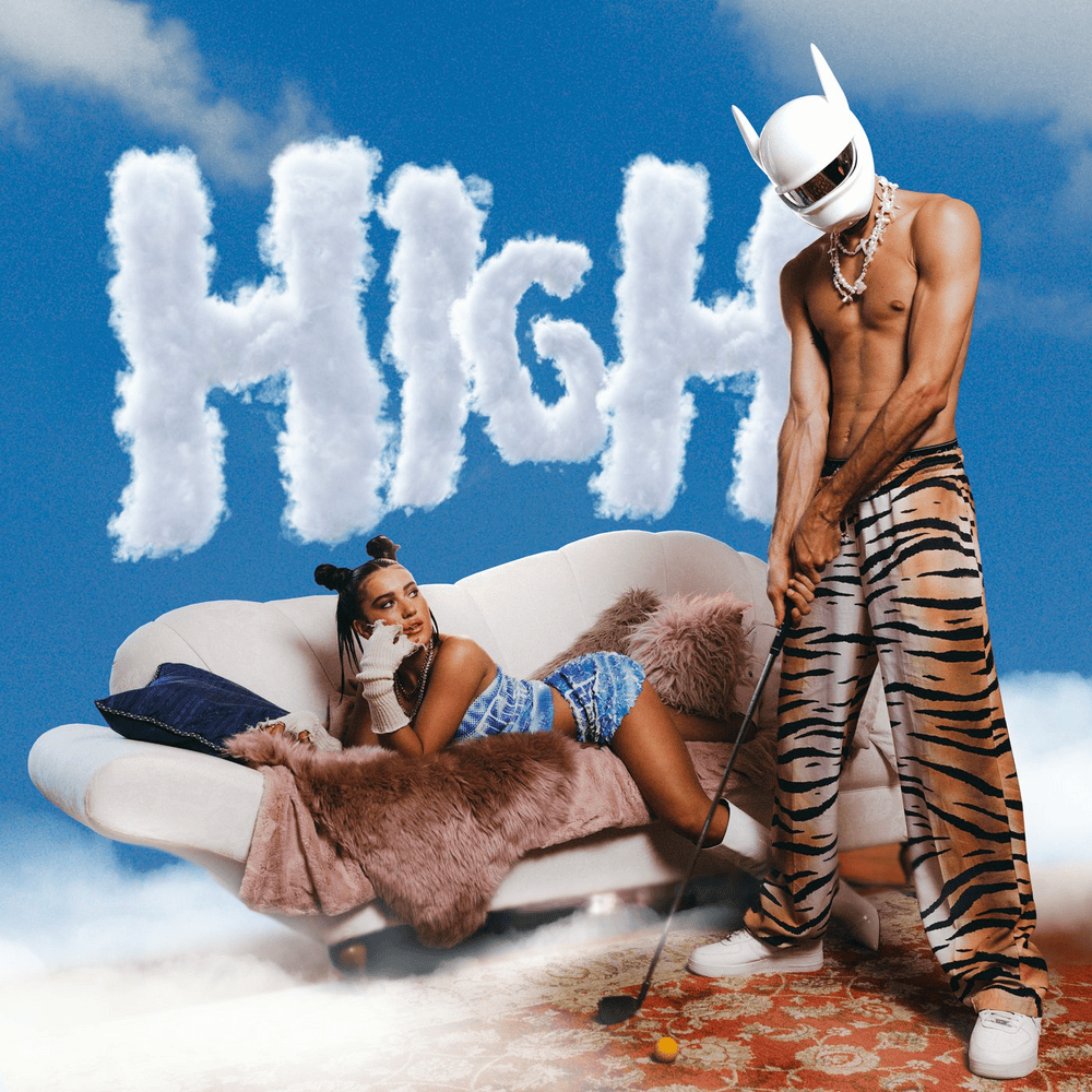 Album cover art for "HIGH" by CRO