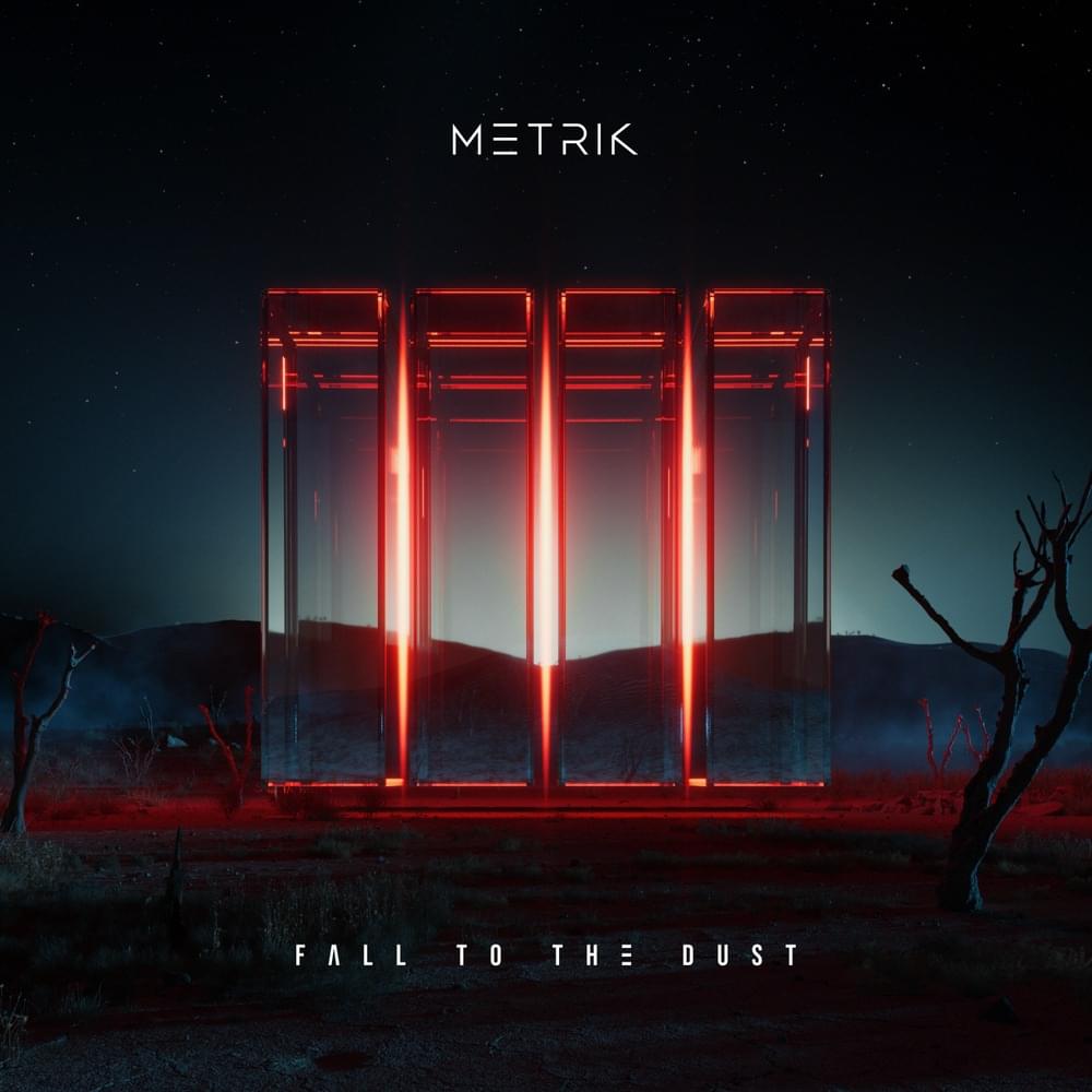 Album cover art for "Fall To The Dust" by Metrik
