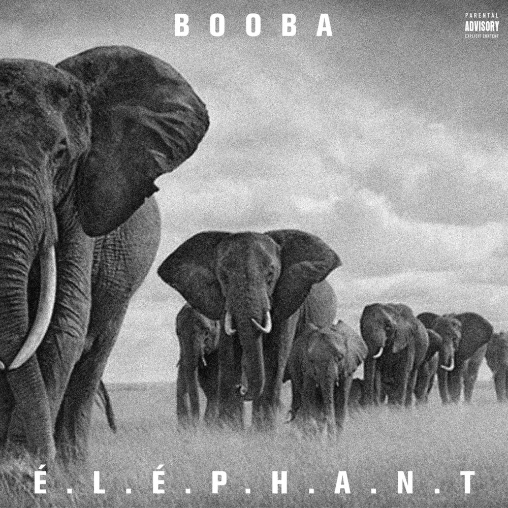 Album cover art for "É.L.É.P.H.A.N.T." by Booba