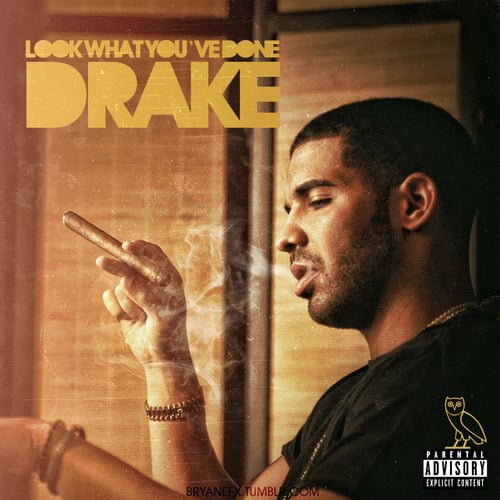Album cover art for "Look What You've Done" by Drake