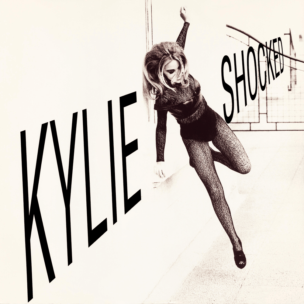 Album cover art for "Shocked" by Kylie Minogue