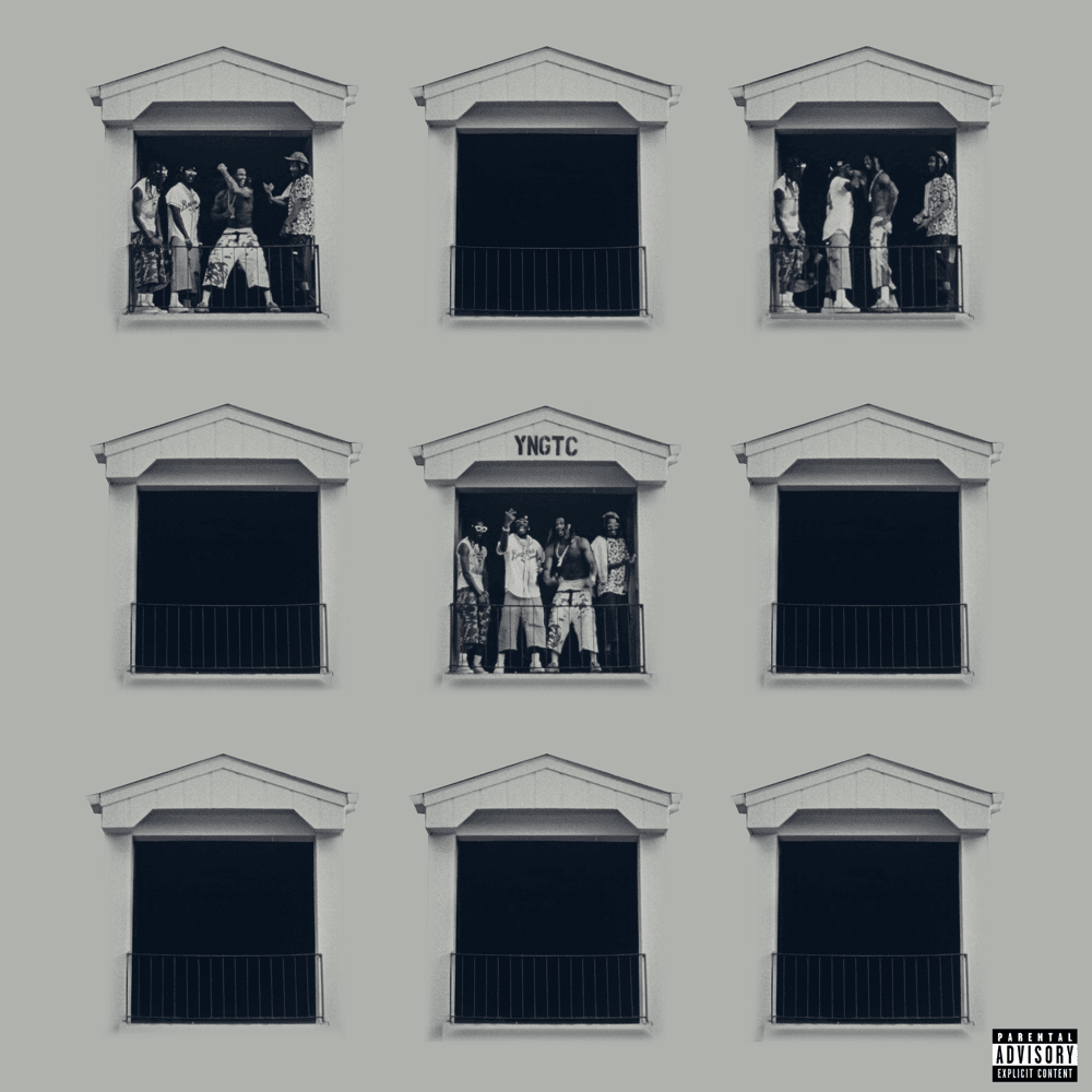 Album cover art for "YNGTC" by Honest