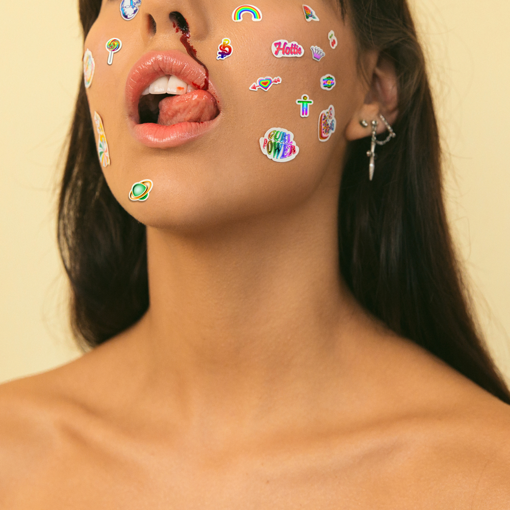 Album cover art for "hot girl bummer" by Bravo Hits