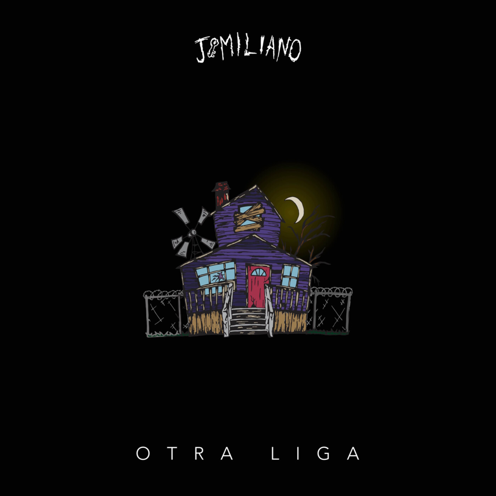 Album cover art for "Otra Liga" by Justin Quiles