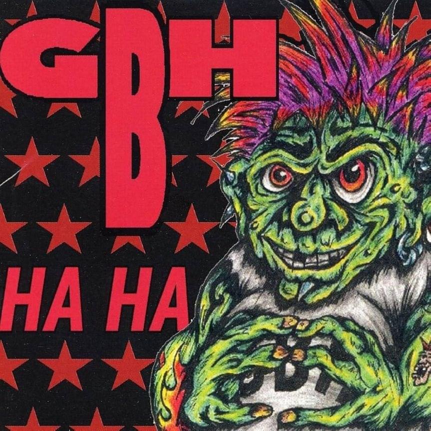 Album cover art for "Crush ’Em" by GBH