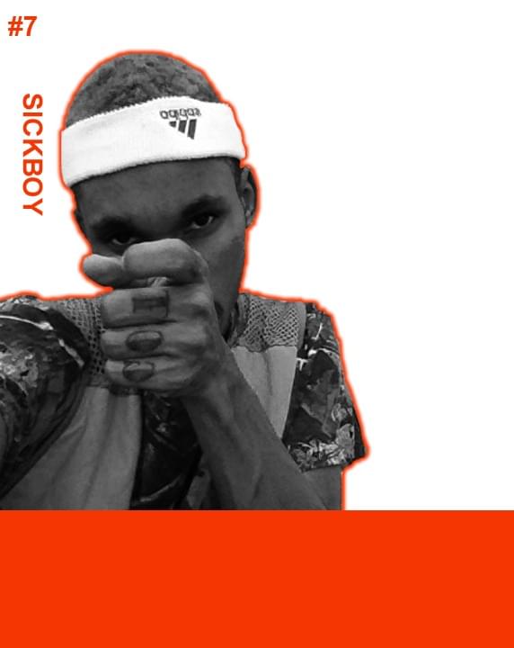 Album cover art for "HOOD CRY 10000" by Sickboyrari