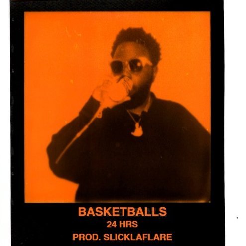Album cover art for "Basketball" by 24hrs