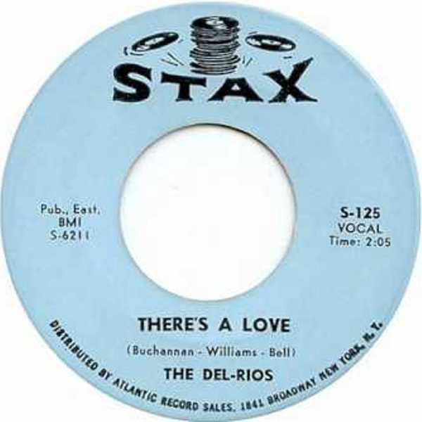 Album cover art for "There’s a Love" by The Del-Rios
