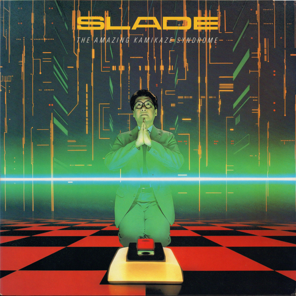 Album cover art for "Ready to Explode" by Slade