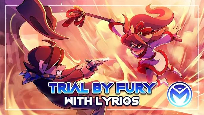 Album cover art for "Trial By Fury" by Man on the Internet & Maidenofmine