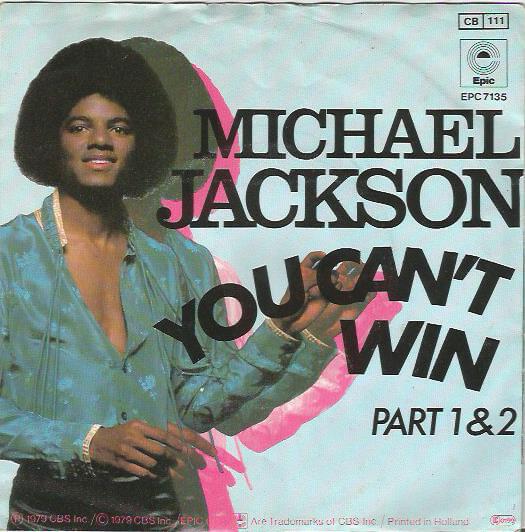 Album cover art for "You Can’t Win" by Michael Jackson