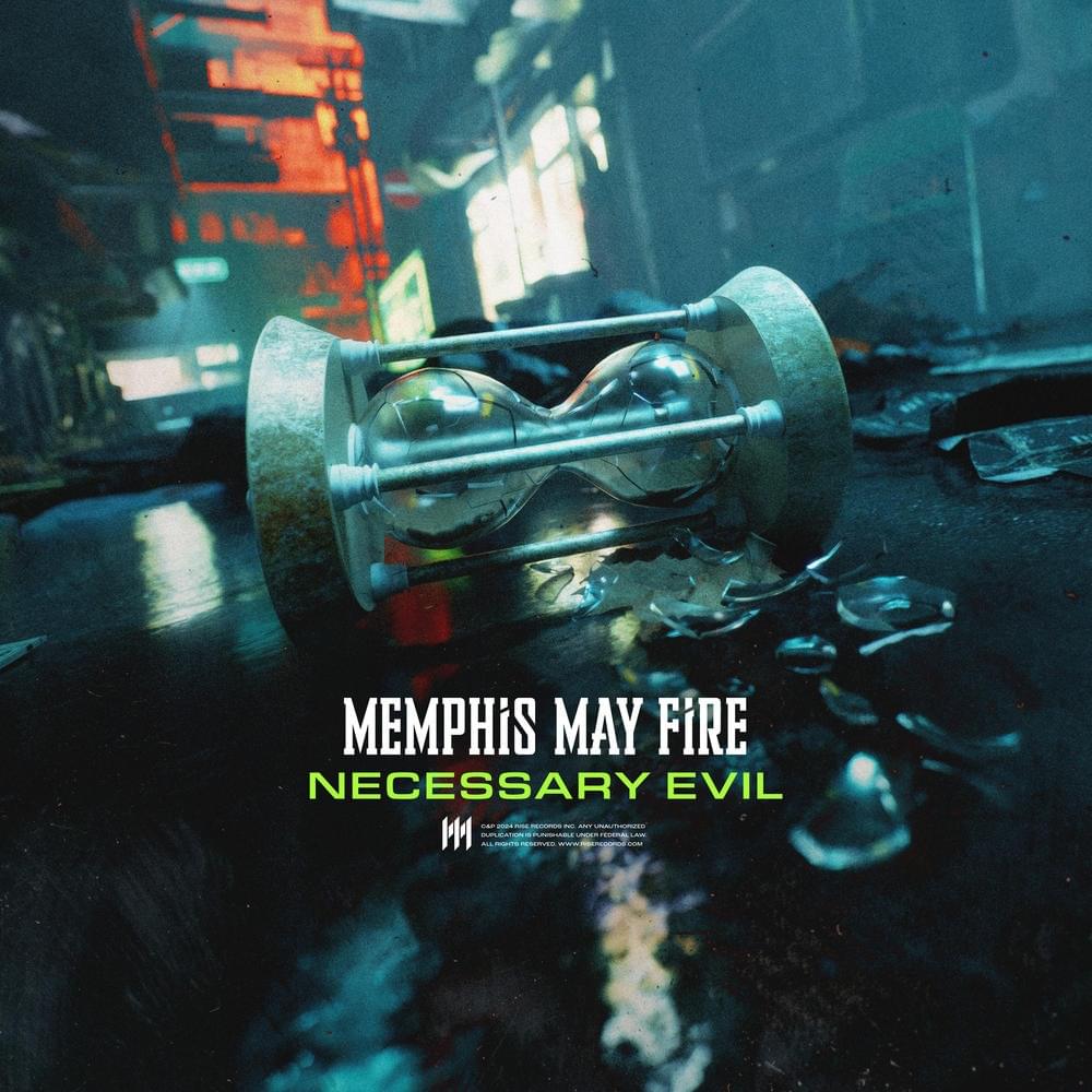 Album cover art for "Necessary Evil" by Memphis May Fire