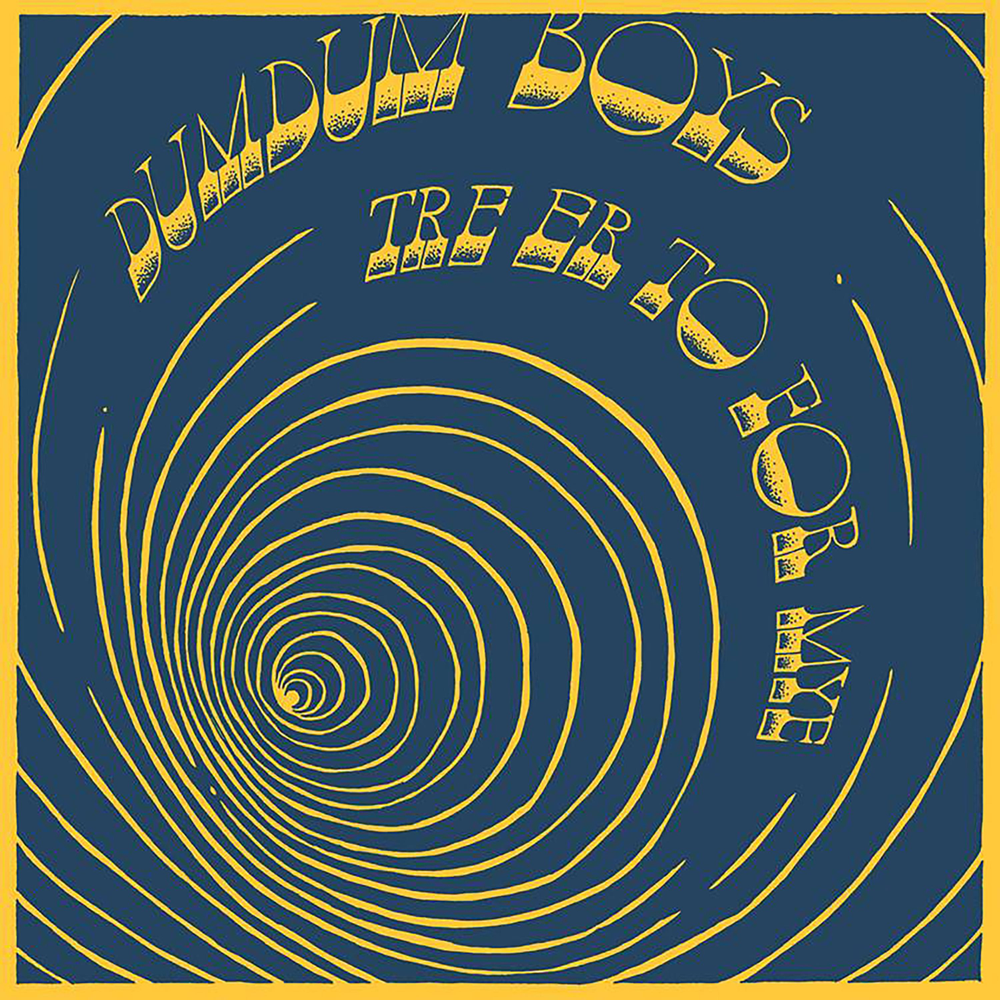 Album cover art for "Tre er to for mye" by DumDum Boys