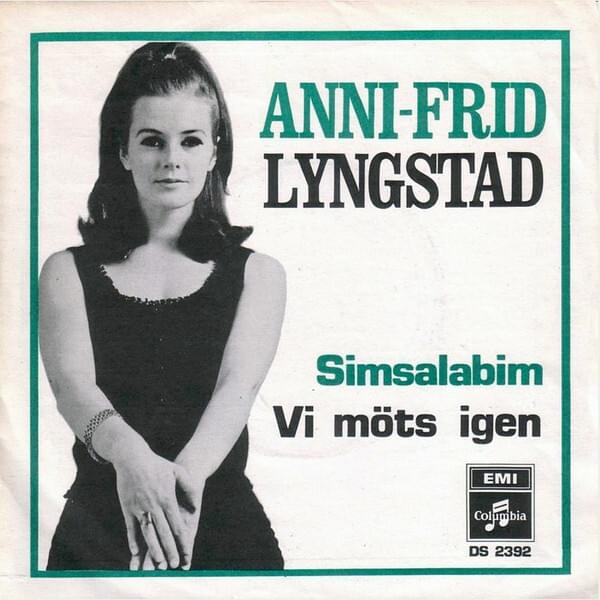 Album cover art for "Simsalabim" by Anni-Frid Lyngstad
