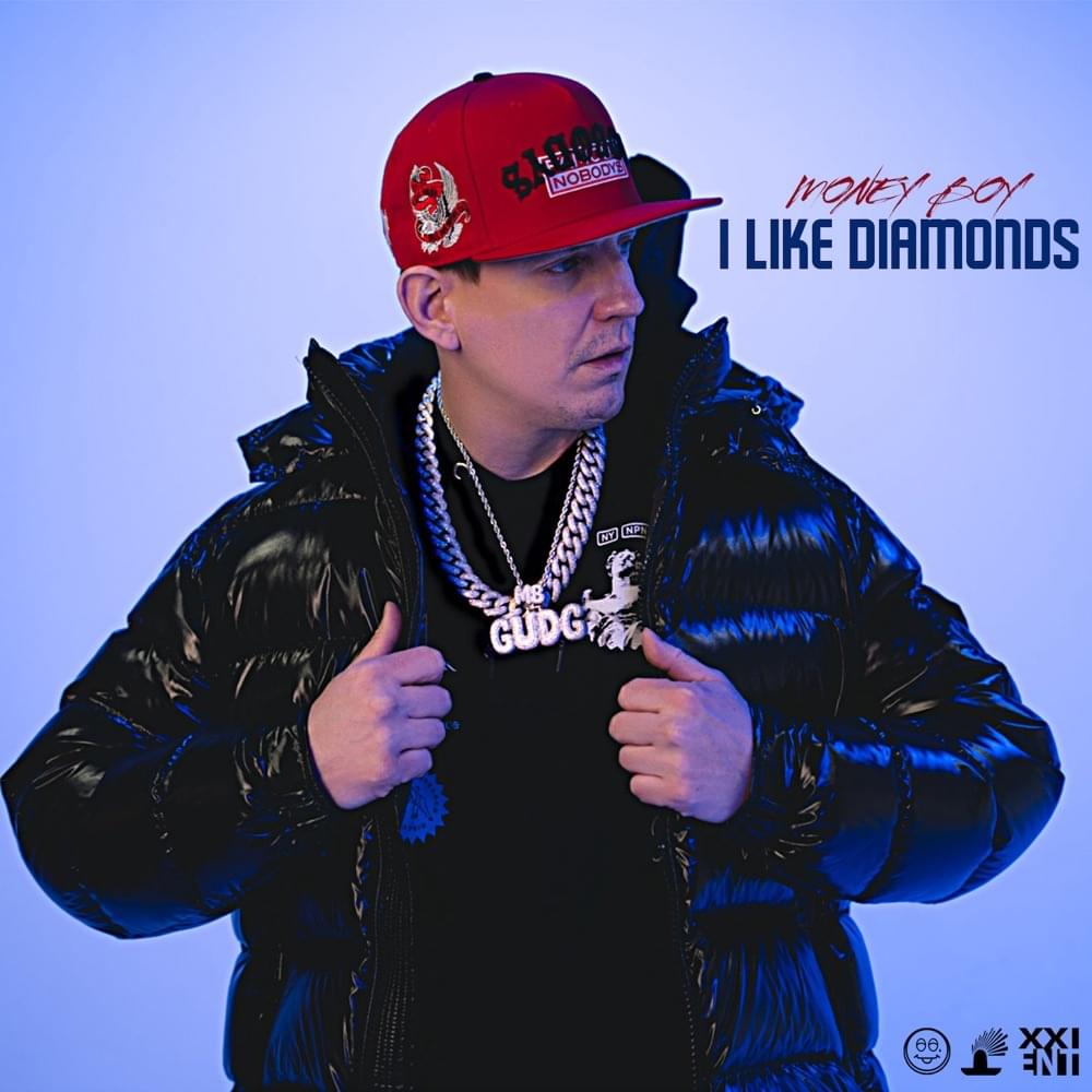 Album cover art for "I Like Diamonds" by Money Boy