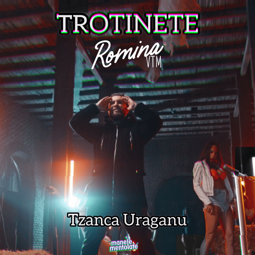 Album cover art for "Trotinete" by Tzanca Uraganu