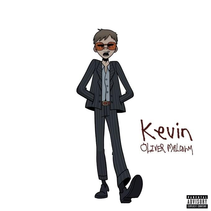 Album cover art for "Kevin" by Oliver Malcolm