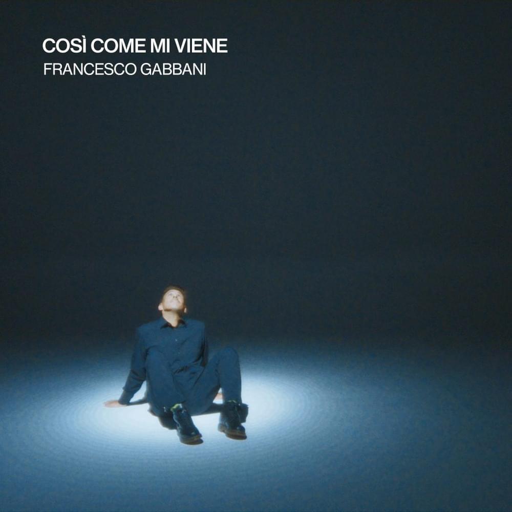 Album cover art for "Così come mi viene" by Francesco Gabbani