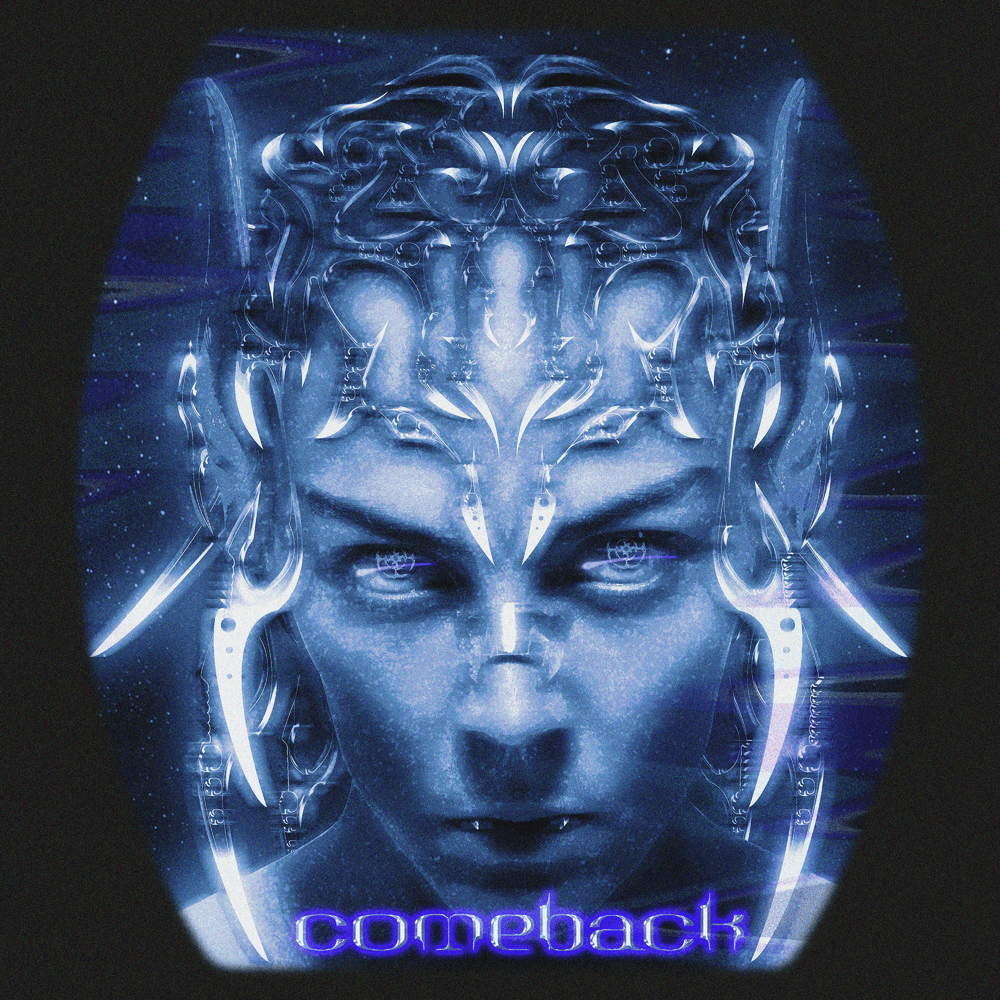 Album cover art for "comeback" by Haiyti