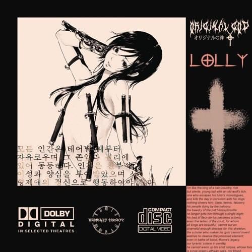 Album cover art for "Ash Wednesday" by Original God Archives & Lolly (Rapper)