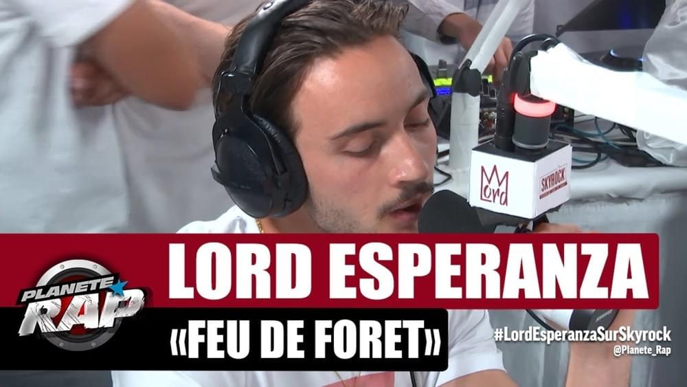 Album cover art for "Feu de forêt" by Lord Esperanza