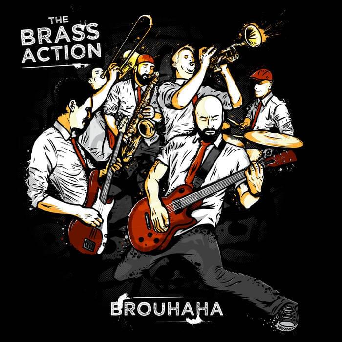 Album cover art for "Disposable Razors" by The Brass Action