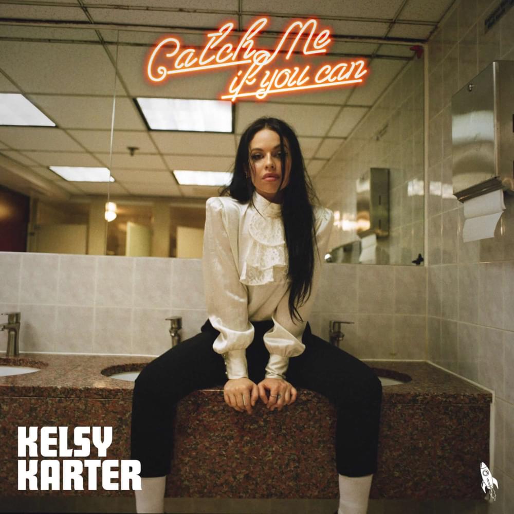Album cover art for "Catch Me If You Can" by Kelsy Karter & The Heroines