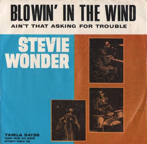 Album cover art for "Ain’t That Asking for Trouble" by Stevie Wonder