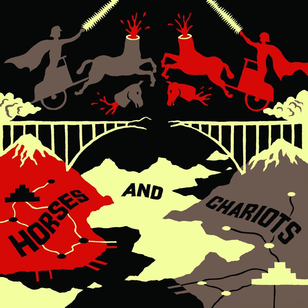 Album cover art for "Horses & Chariots" by Billy Talent