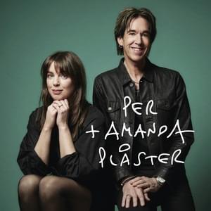 Album cover art for "Plåster" by Per Gessle & Amanda Ginsburg