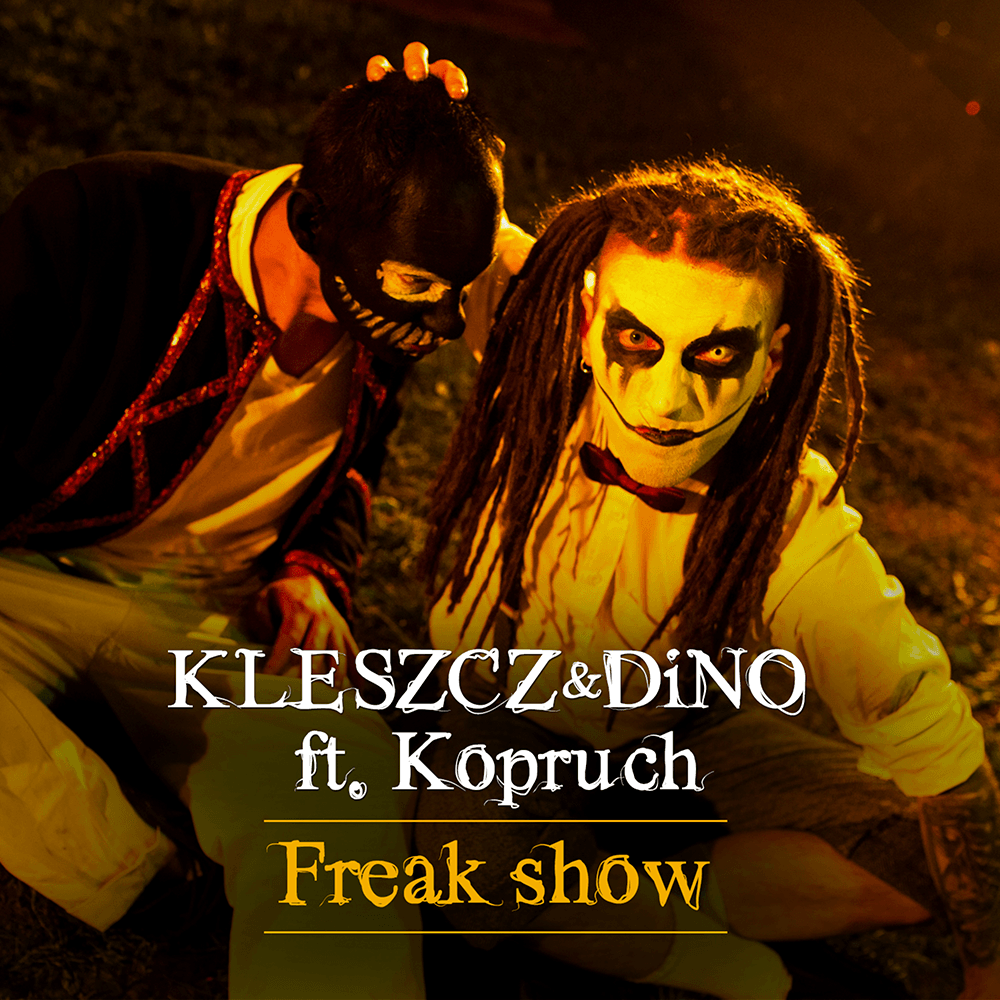 Album cover art for "Freak show" by Kleszcz & DiNO & Kopruch