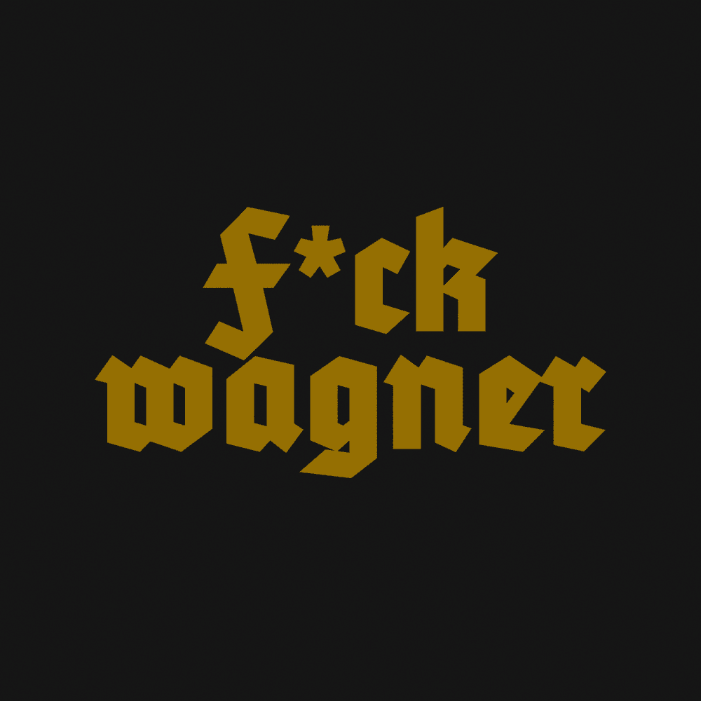 Album cover art for "F*CK WAGNER" by Chilly Gonzales