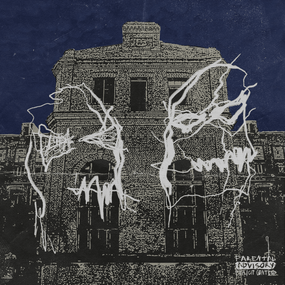 Album cover art for "Дом С Привидениями (House With the Ghosts)" by OBLADAET