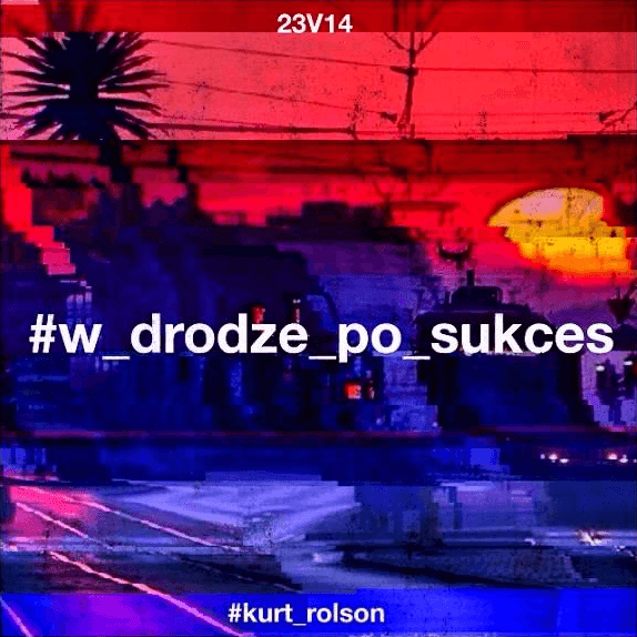 Album cover art for "W drodze po sukces" by Tede