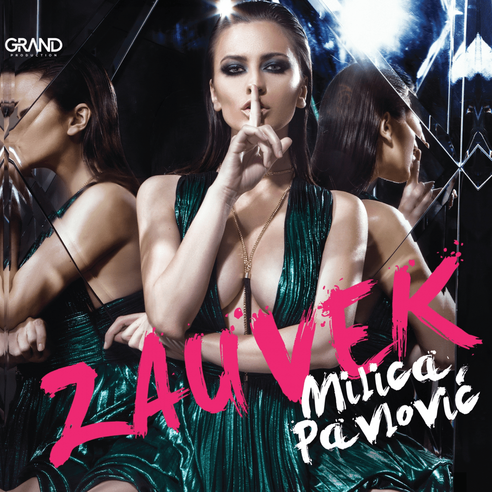 Album cover art for "Zauvek" by Milica Pavlović