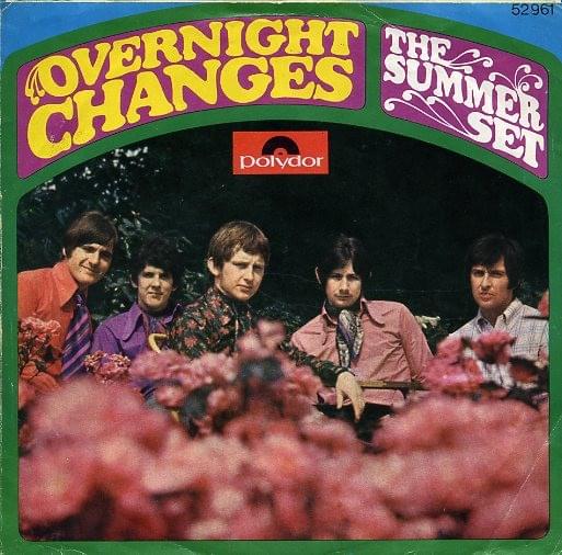 Album cover art for "Overnight Changes" by The Summer Set (UK)